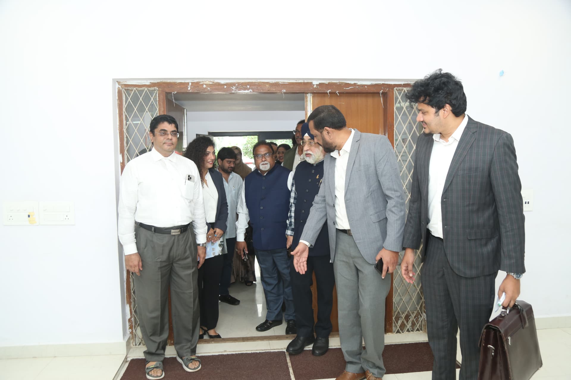 Dignitaries arriving for the IMCCI launch programme