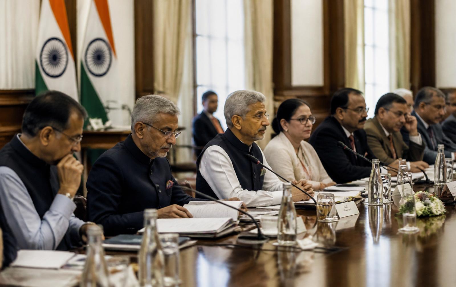 Delegates seated at a national institutional consultation in New Delhi