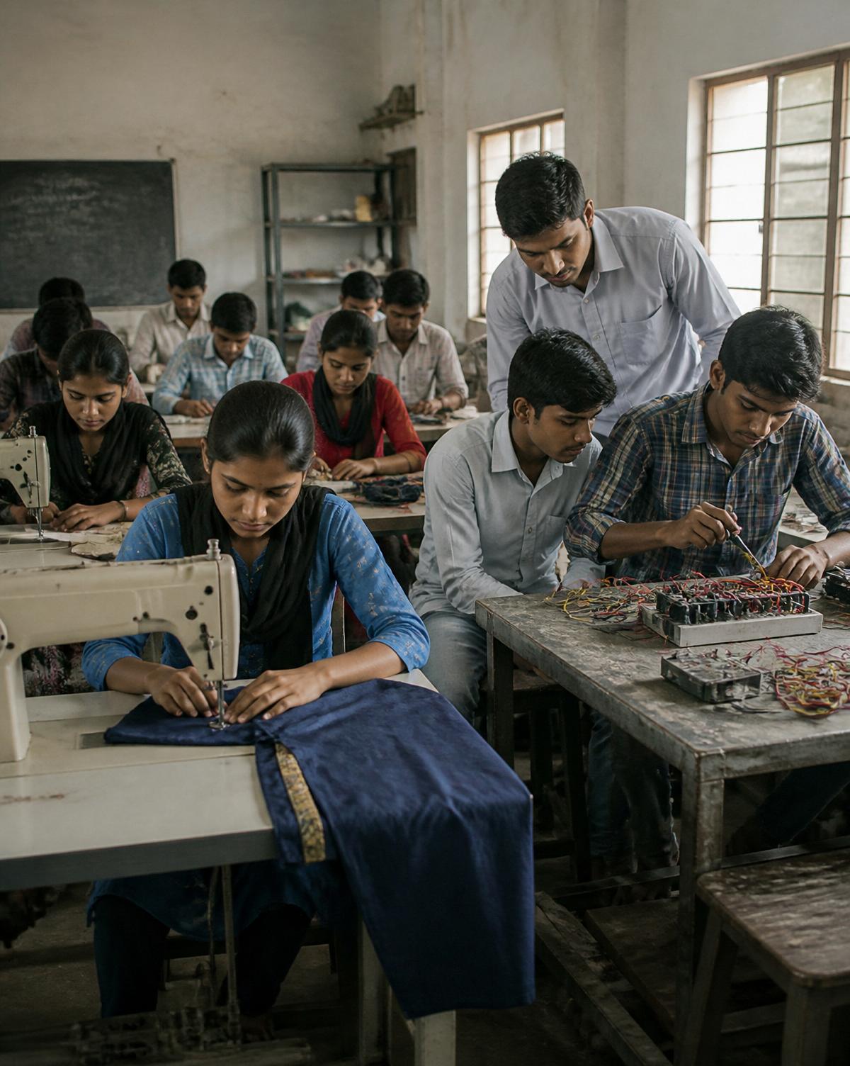 CSR initiative on the ground in rural India